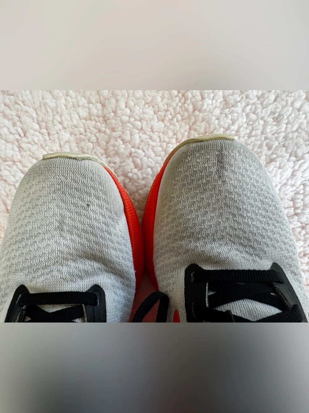 Brooks Women’s Athletic Shoes — Light Gray with Red and Black